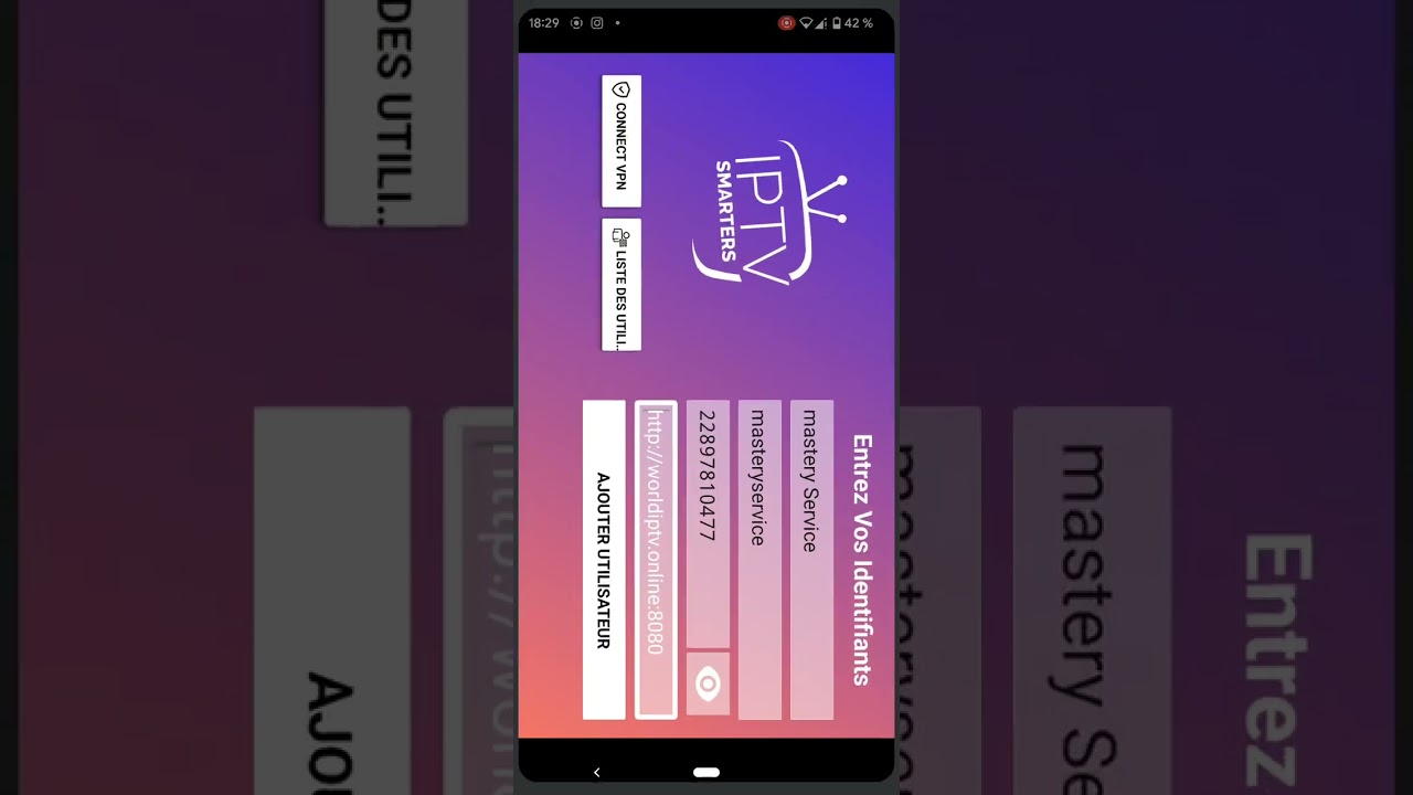 COMMENT IMPORTER L'ABONNEMENT IPTV DANS L'APPLICATION SMARTERS PRO ET SUIVRE TOUTES LES CHAÎNES 🎬🍿