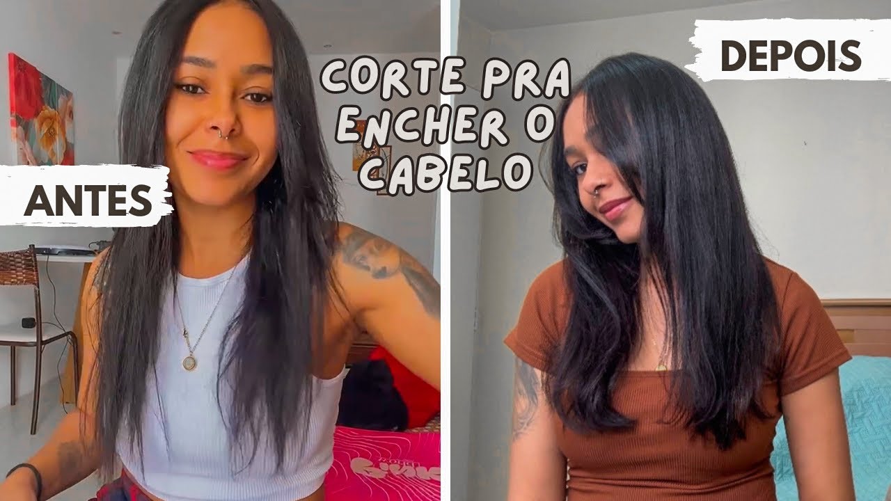 Fiz o corte do Kadu Cesário em casa - corte pra encher o cabelo