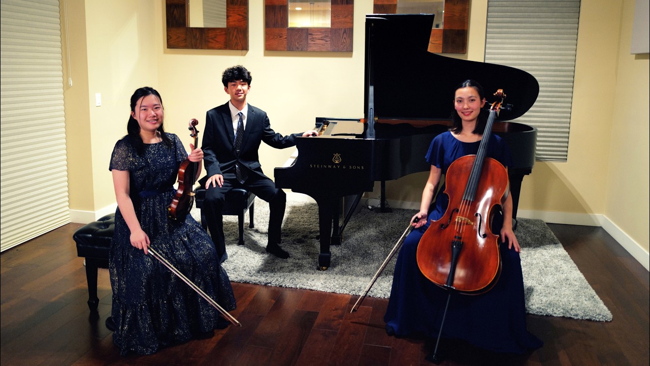 Mendelssohn: Piano Trio No. 1 in D minor, Op. 49 - The Luminis Trio (Age 15)