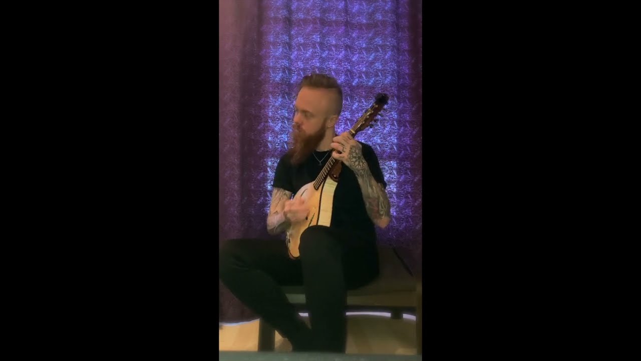 Sally Gally on a Forster mandolin