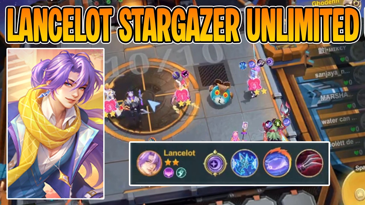 LANCELOT STARGAZER UNLIMITED ULTI || MAGIC CHESS GO GO SEASON 5