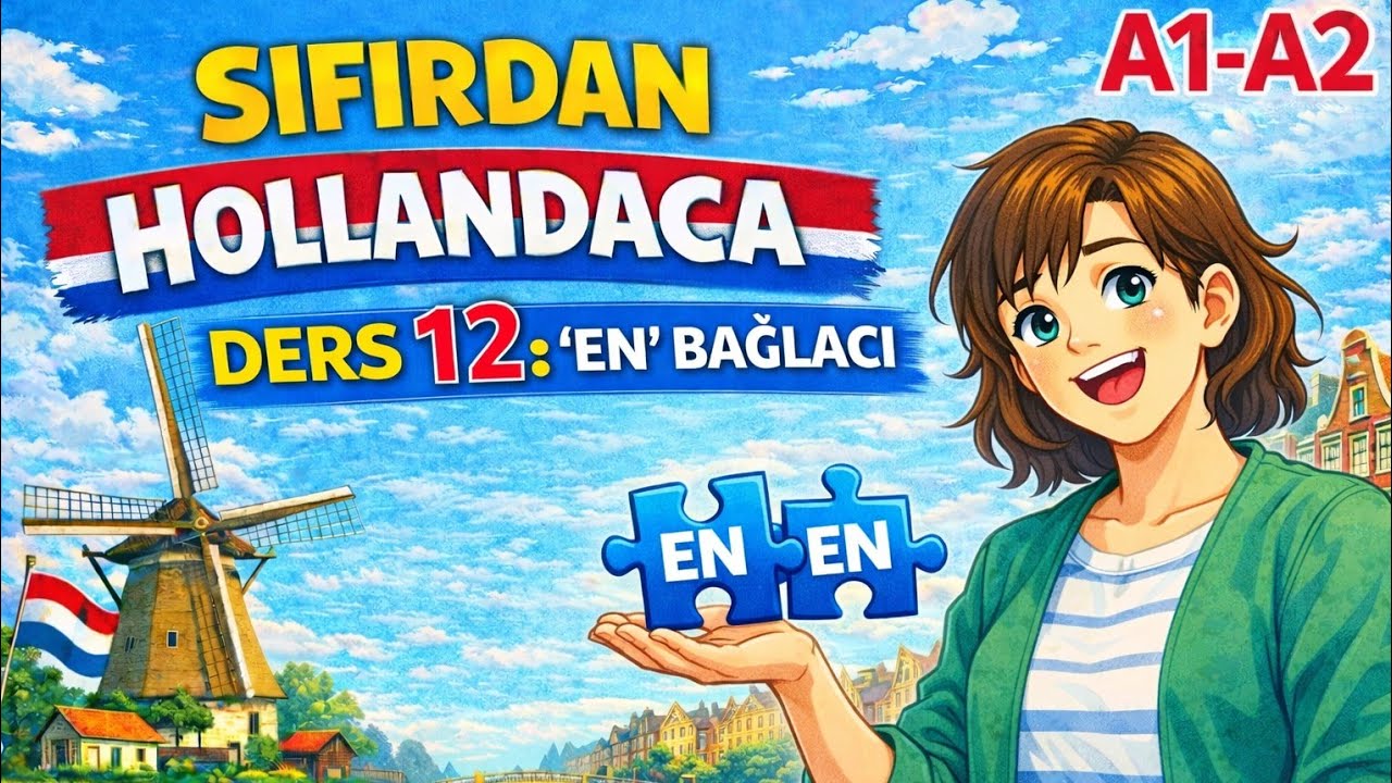 Ders 12: Sıfırdan Hollandaca Öğreniyorum,Flemenkçe A1-A2 kursu başlıyor!,Dat bağlacı