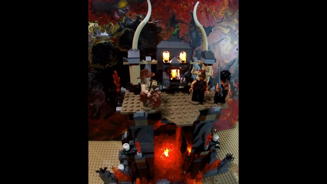 Lego Indiana Jones Temple of Doom Scene