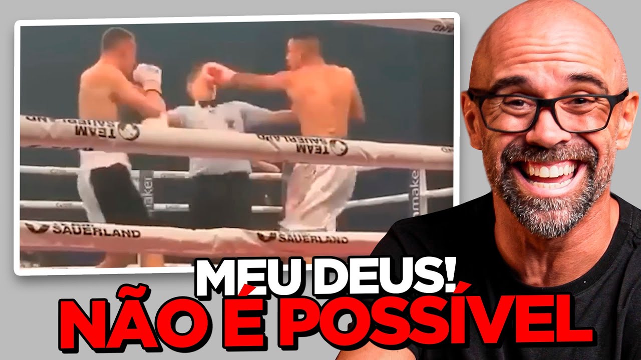 LUTADORES COM QI NEGATIVO - Professor de Boxe Reagindo