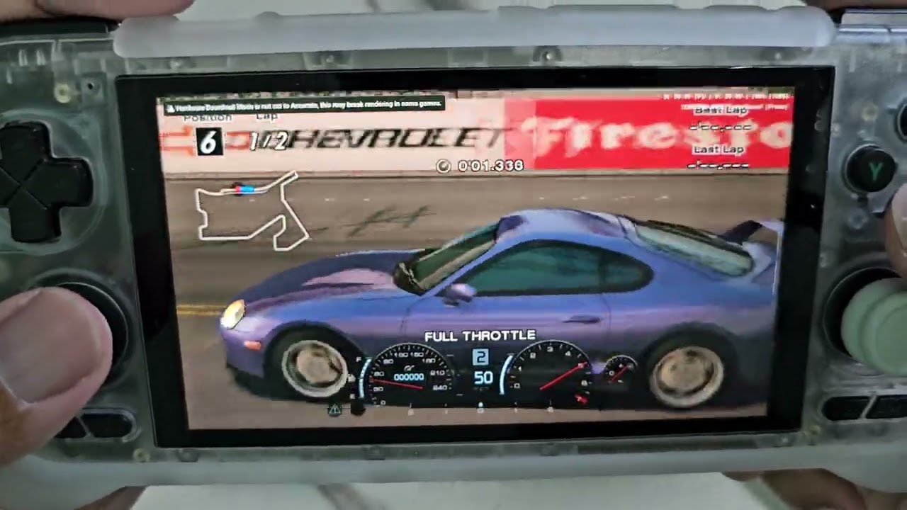 Патч обеспечивает стабильные 60 кадров в секунду! Gran Turismo 4 | Retroid Pocket 4 Pro | AetherSX2