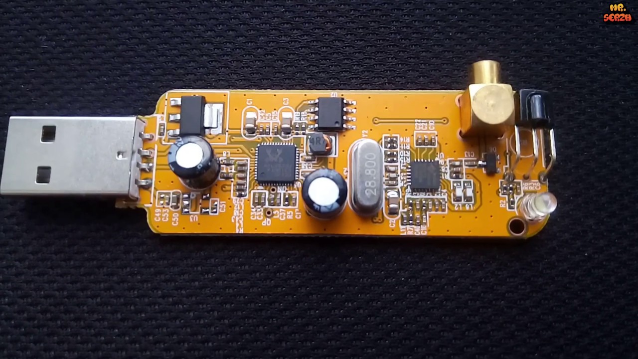 ЧТО ВНУТРИ??? Цифровой USB TV SDR Тюнер, приемник DVB T + DAB + FM RTL2832U + R820T2  из Китая