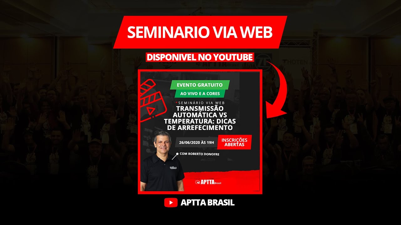 Transmissão Automática vs temperatura: Dicas de Arrefecimento com Donofre - Gravado Dia 26/06/2020