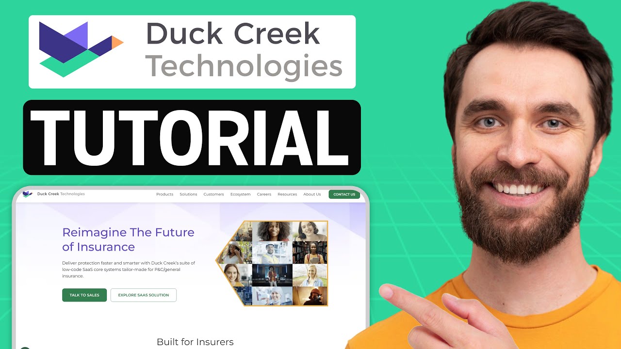 Duck Creek Tutorial for Beginners (2025) | Insurance Software Demo