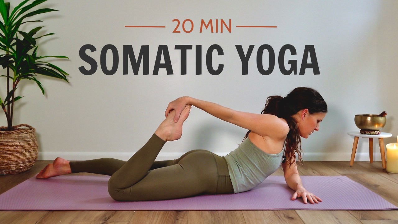 20 Min Somatic Yoga | Full Body Flow To Release Tension & Stiffness
