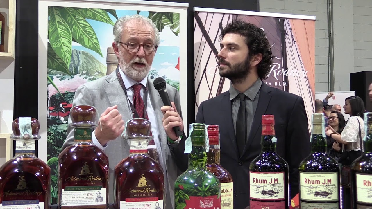 Massimo Sagna al The Rum Day 2018 - Rhum J.M (Martinica) e Rum Admiral Rodney (Santa Lucia)