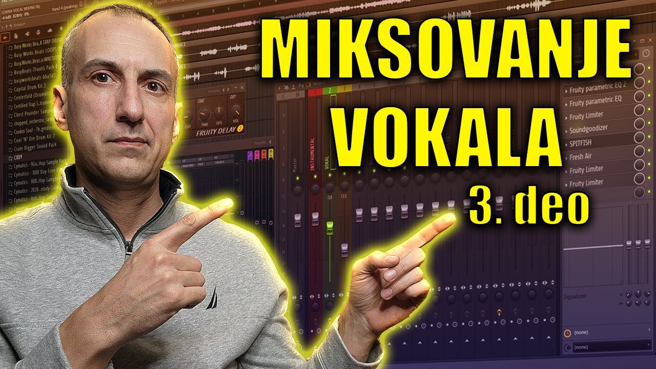 MIKSOVANJE VOKALA SA STOCK I FREE PLUGIN-ovima [SATURACIJA, DEESSER, DELAY I REVERB] 3. DEO