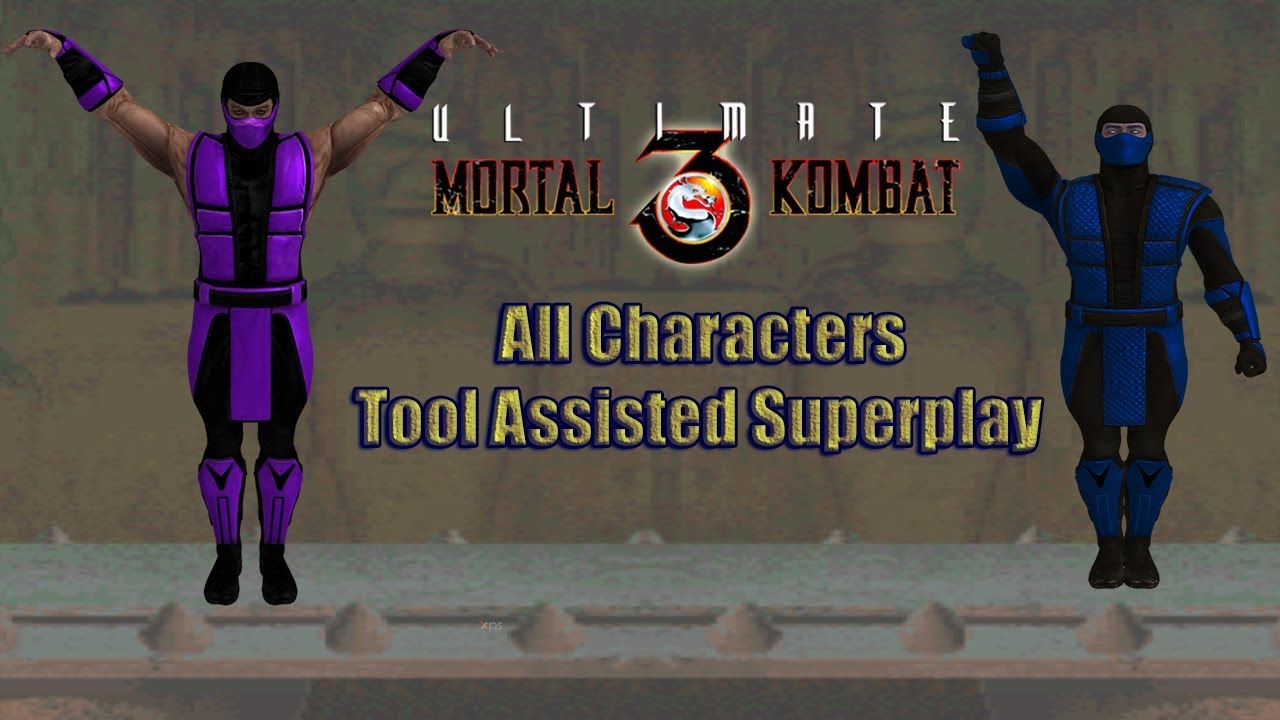 Ultimate Mortal Kombat 3 - All Characters【TAS】