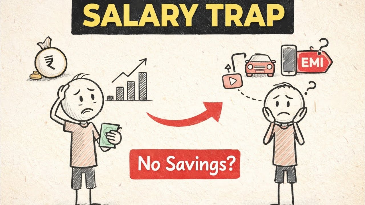 Salary Trap आपकी आय क्यों बढ़ती है लेकिन बचत नहीं बढ़ती?