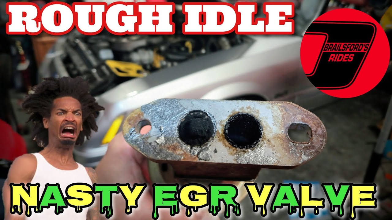 Foxbody Mustang Dirty EGR Valve : How to Fix Mustang 5.0 Rough Idle Surge