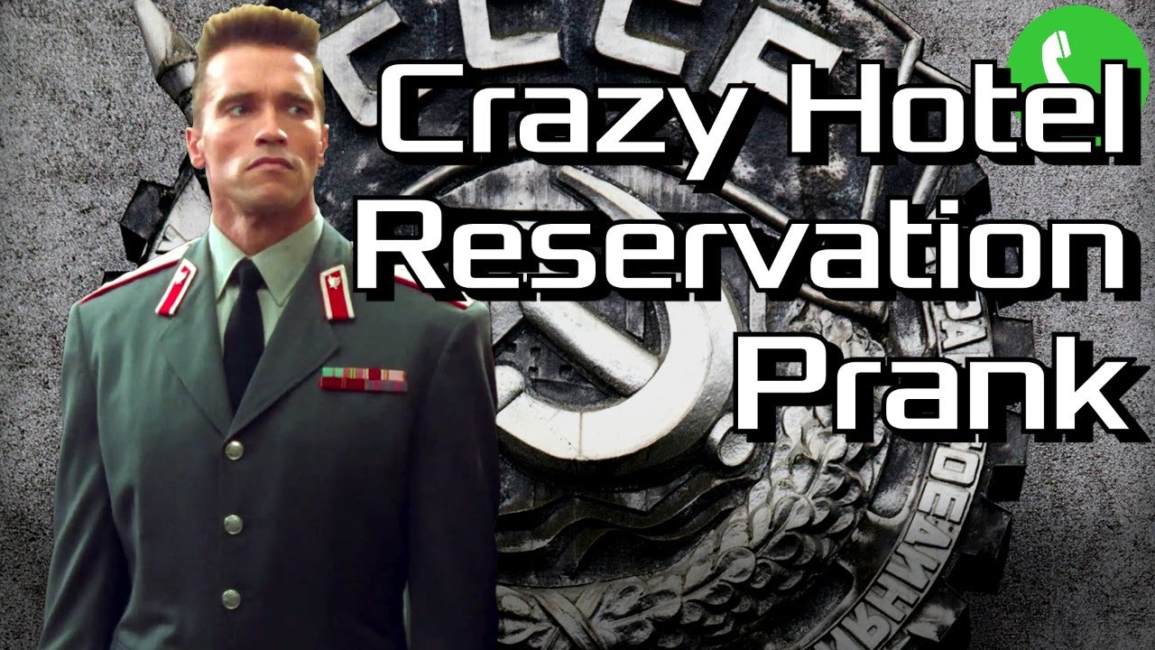 Arnold's Crazy Hotel Reservation - Prank Call
