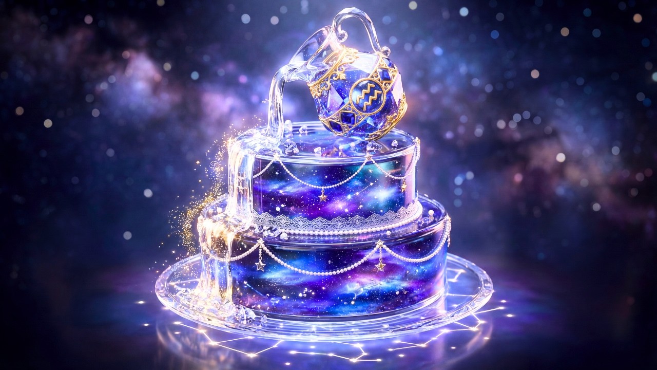 【ASMR】12星座の女神と貴公子｜煌めくガラスケーキ幻想総集編｜Zodiac Crystal Cake Compilation
