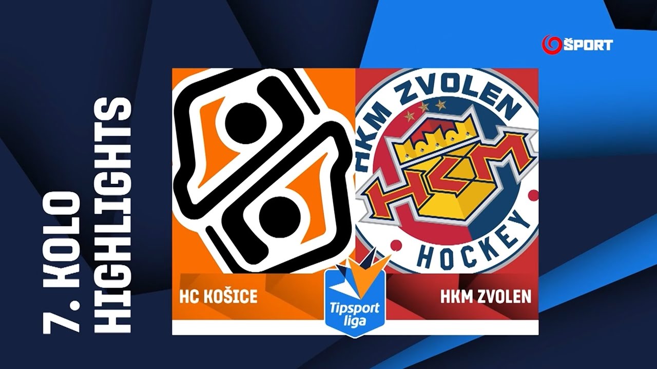 7. kolo: HC Košice - HKM Zvolen 1:2 pp (0:0, 1:1, 0:0 - 0:1)