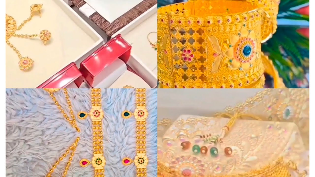 New darbari bridal jewellery design #new #dabari #bridal #jewellery #design #gold #youtube #wedding 