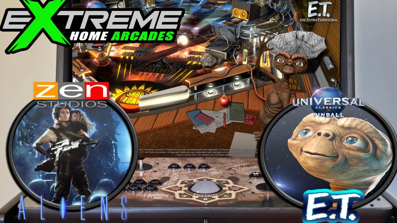 ET and Alien Pinball / Extreme Home Arcades