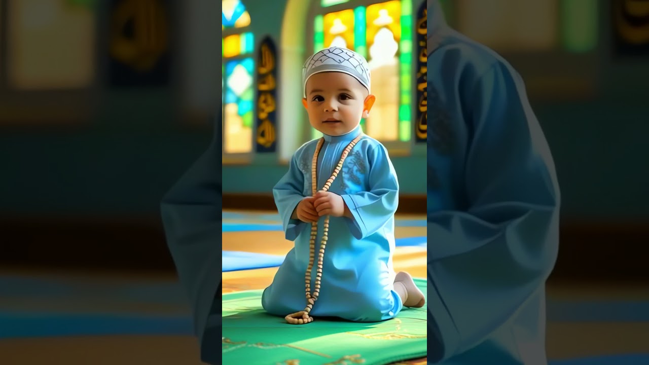 Pahla Kalma islamic Video #islamic #baby #shots #ytshorts #ai