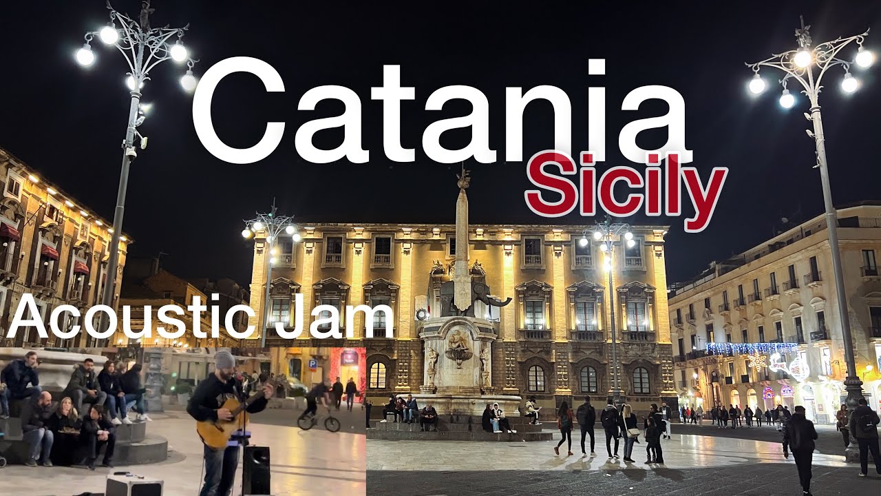 Catania Sicily in Piazza del Duomo, Best Place to visit