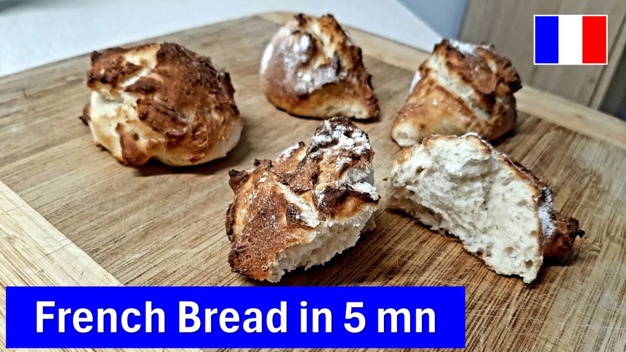 5 minute French Bread Recipe, baking, bread recipe, easy recipe tutorial and techniques