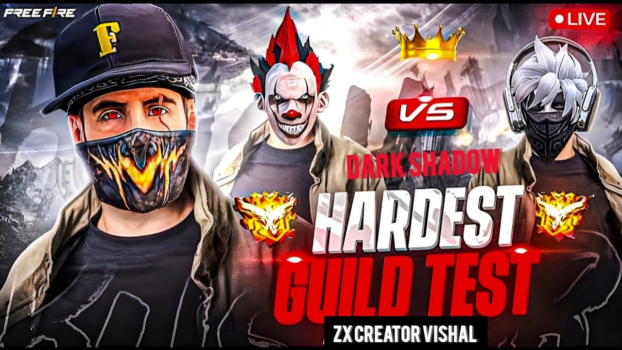 Guild Test Live 🔥 | Who Will Get Entry?? | Custom Room Battle☠️ JTX ARMY ☠️