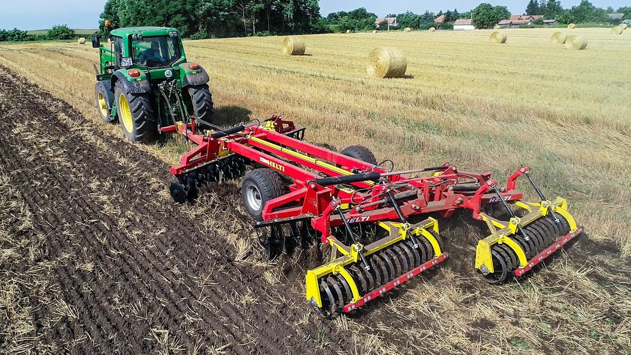 John Deere 6630 + Új Helti KNT 3900 DG | Tarlóhántás 2019