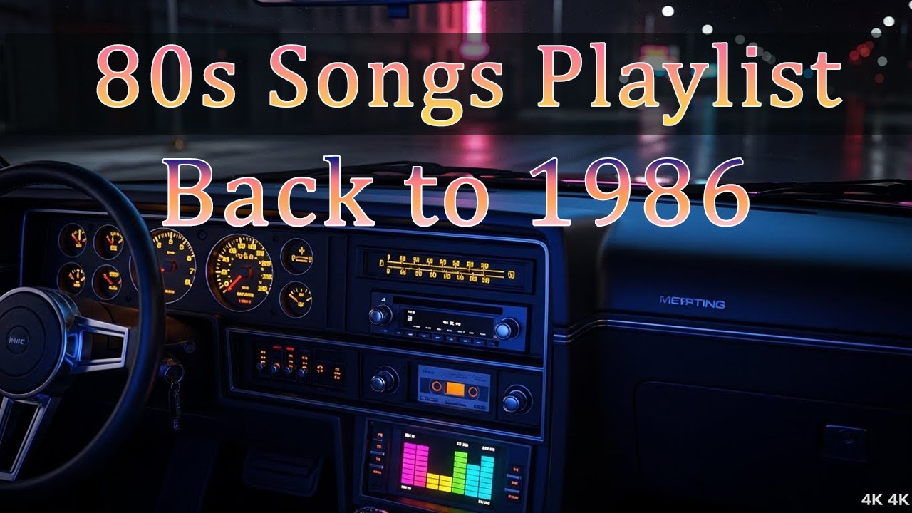 Cassette on the Dashboard • 80s Love Songs for Late Night Drives
