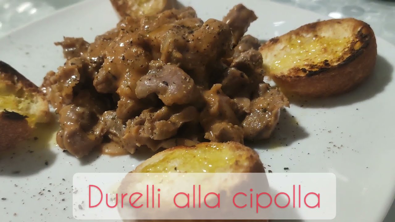 Durelli di pollo alla cipolla