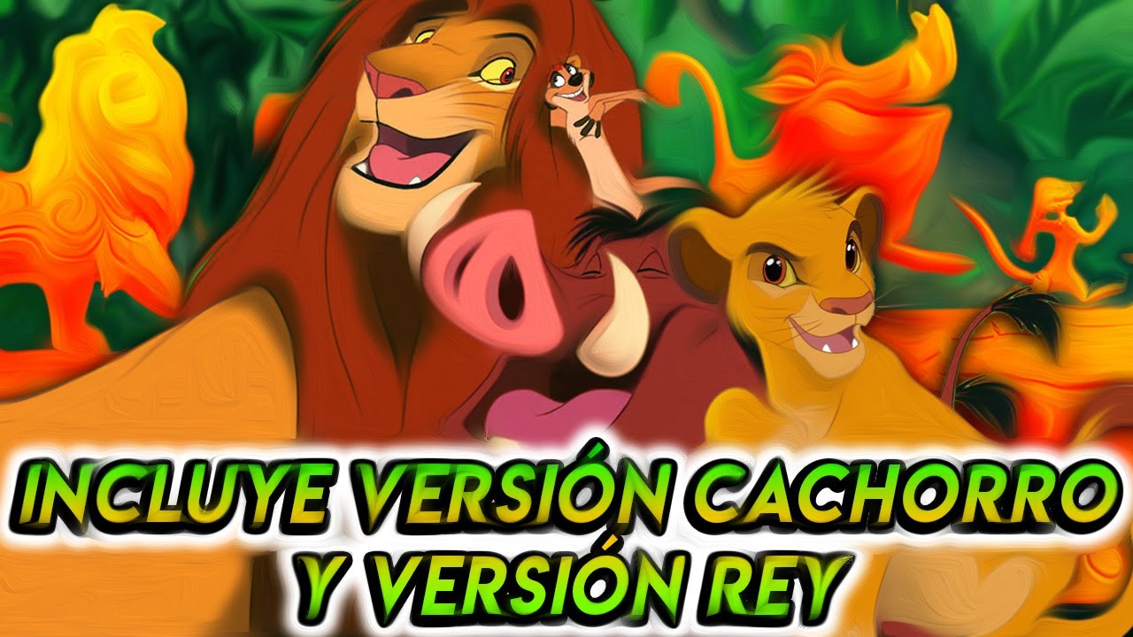 Hakuna Matata hecho figura de arte con Simba, Timón y Pumba 