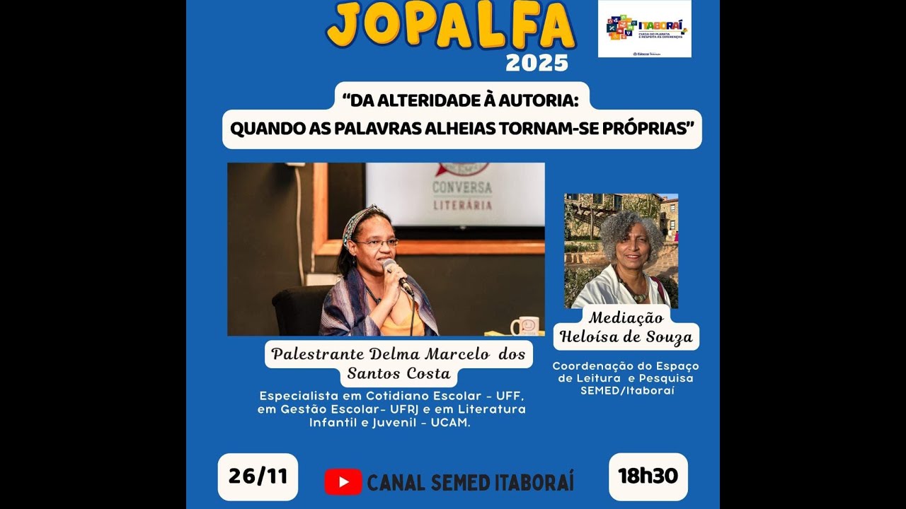 IV JOPALFA  - COORDENAÇÃO DOS ANOS INICIAIS