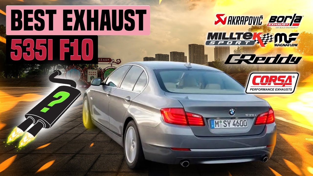BMW 535i F10 Exhaust Sound🔥Armytrix,Dinan,Eisenmann,Fi Exhaust,Remus,Stone,Supersprint