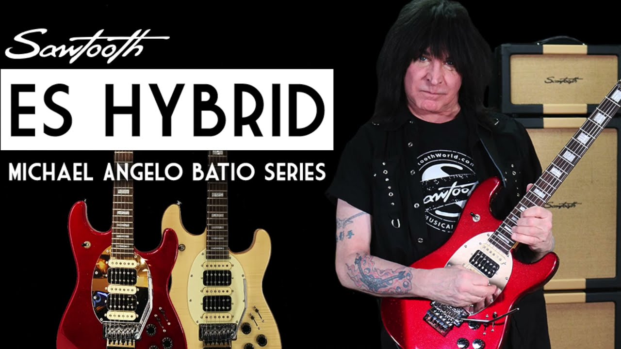 Sawtooth ES Hybrid Guitar Playthrough w Michael Angelo Batio