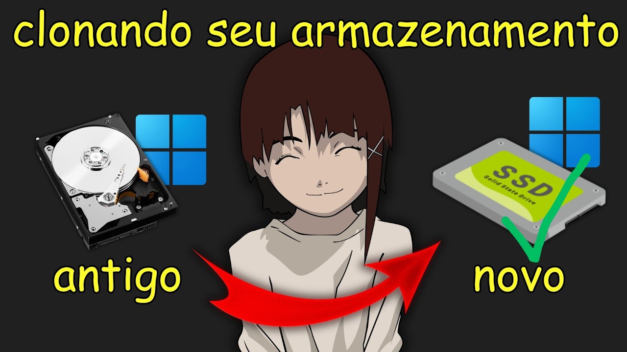 Como Clonar Seu Sistema para Um Novo Armazenamento (método rápido)