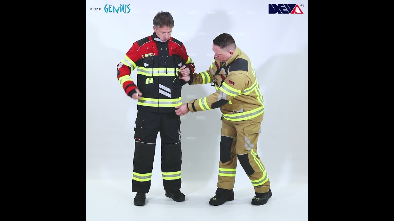 #be_a_genius präsentiert:Feuerwehrbekleidung für den Innenangriff nach EN469/2020 von DEVA-FM RedFox