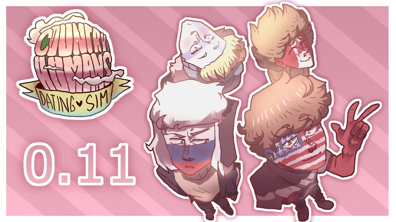 Countryhumans Dating Sim 0.11 - Official game trailer