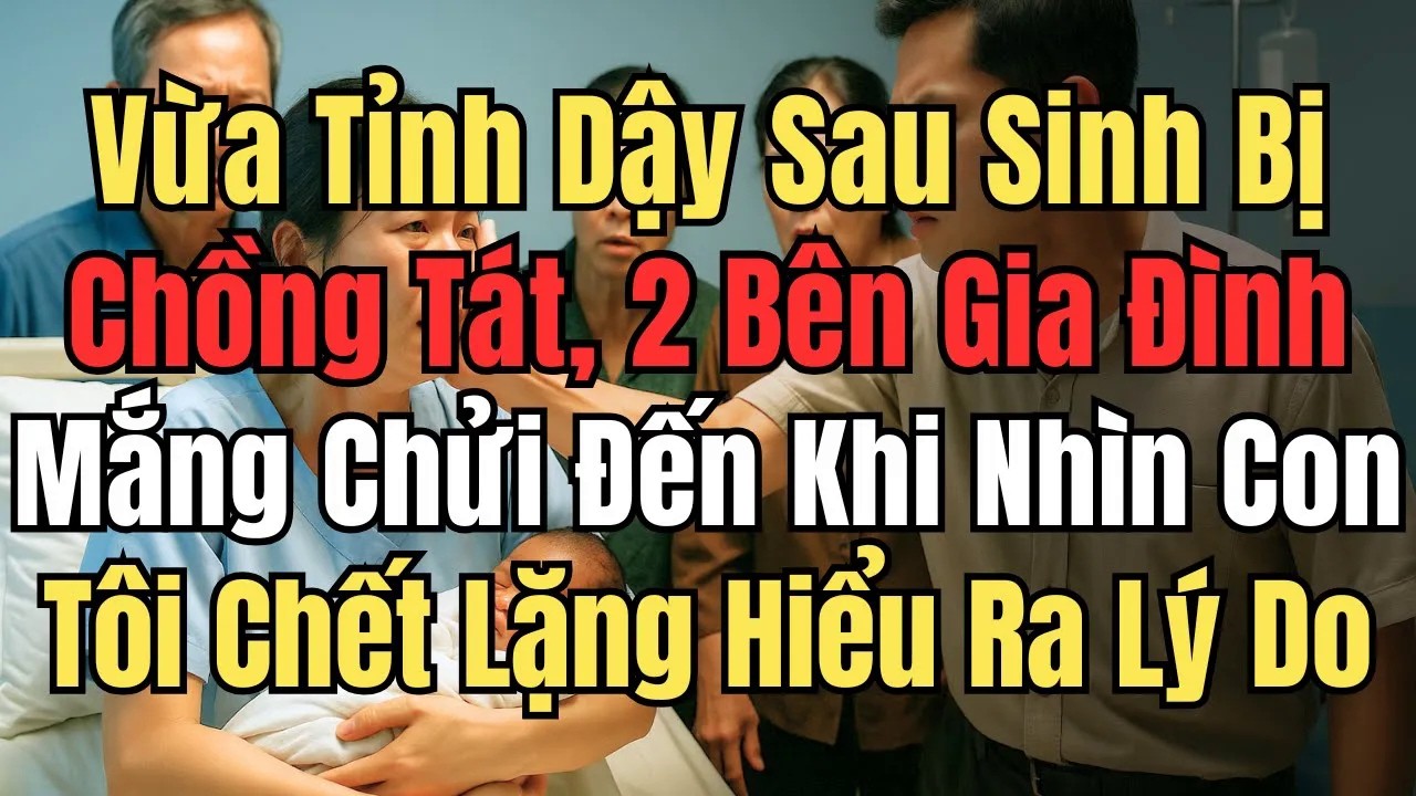 Vừa Tỉnh Sau Sinh Bị Chồng Tát, 2 Bên Gia Đình Mắng Chửi – Đến Khi Nhìn Con, Tôi Hiểu Ra Lý Do
