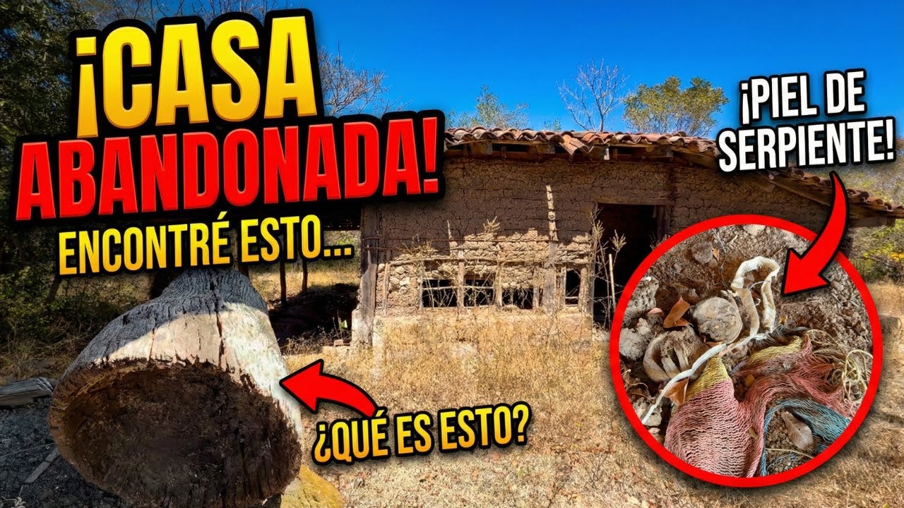 ENCONTRÉ ESTA CASA en Ruinas Oculta en el Monte Nadie ha entrado en años 🇸🇻