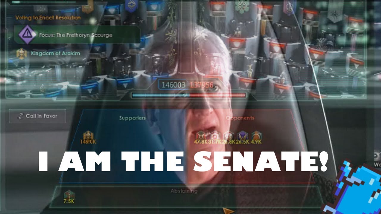 Stellaris - I AM THE SENATE