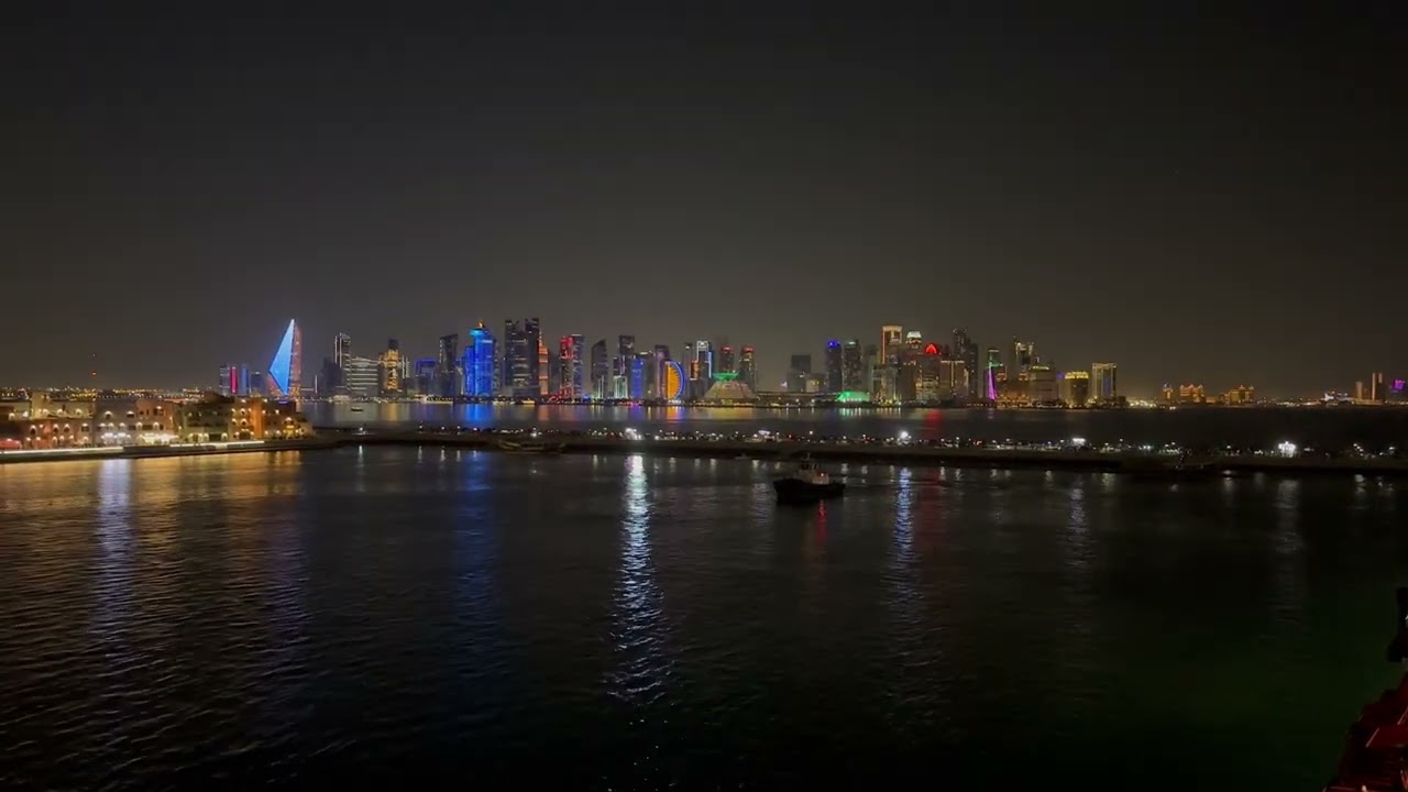 Mein Schiff 4 - Auslaufen aus Doha am 16.11.2024