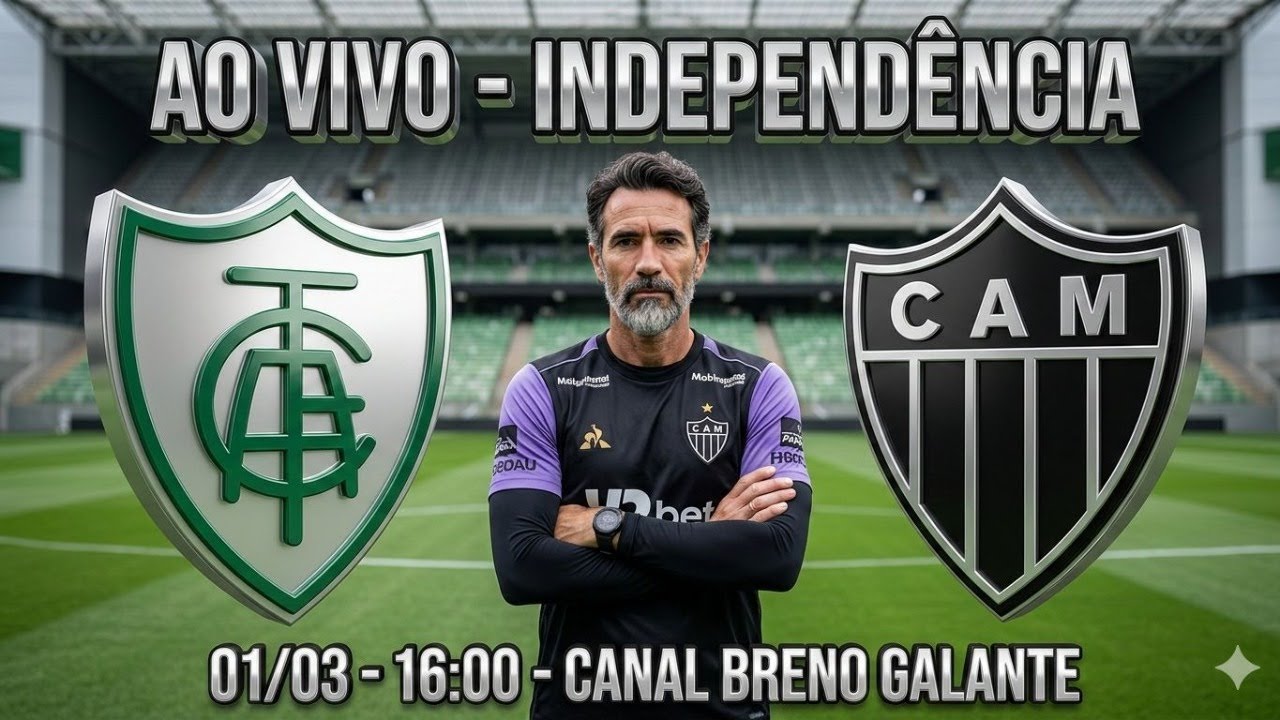 🛑AO VIVO🛑AMÉRICA X ATLÉTICO / DIRETO DO INDEPENDÊNCIA