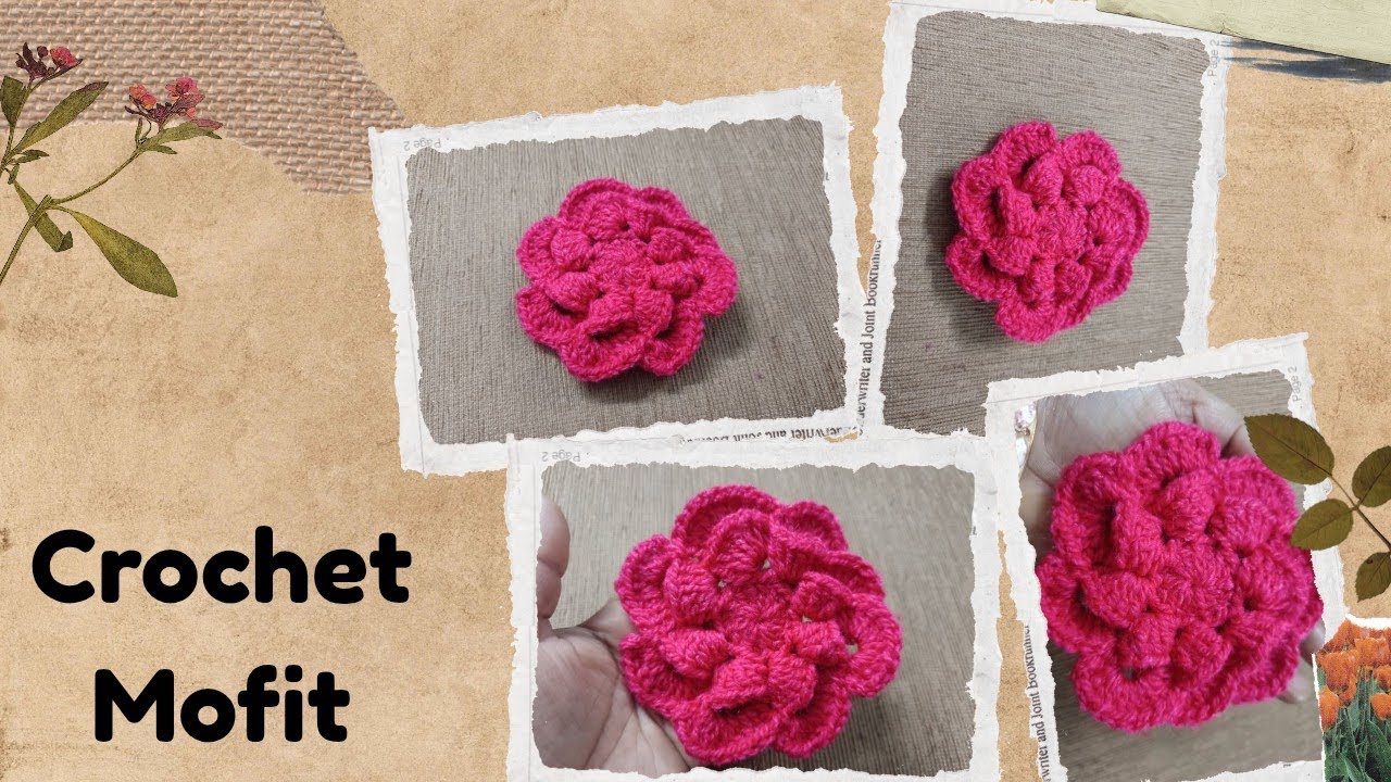 Beautiful Crochet Motif Designs  | Easy & Trendy Patterns! step by step for Beginners 