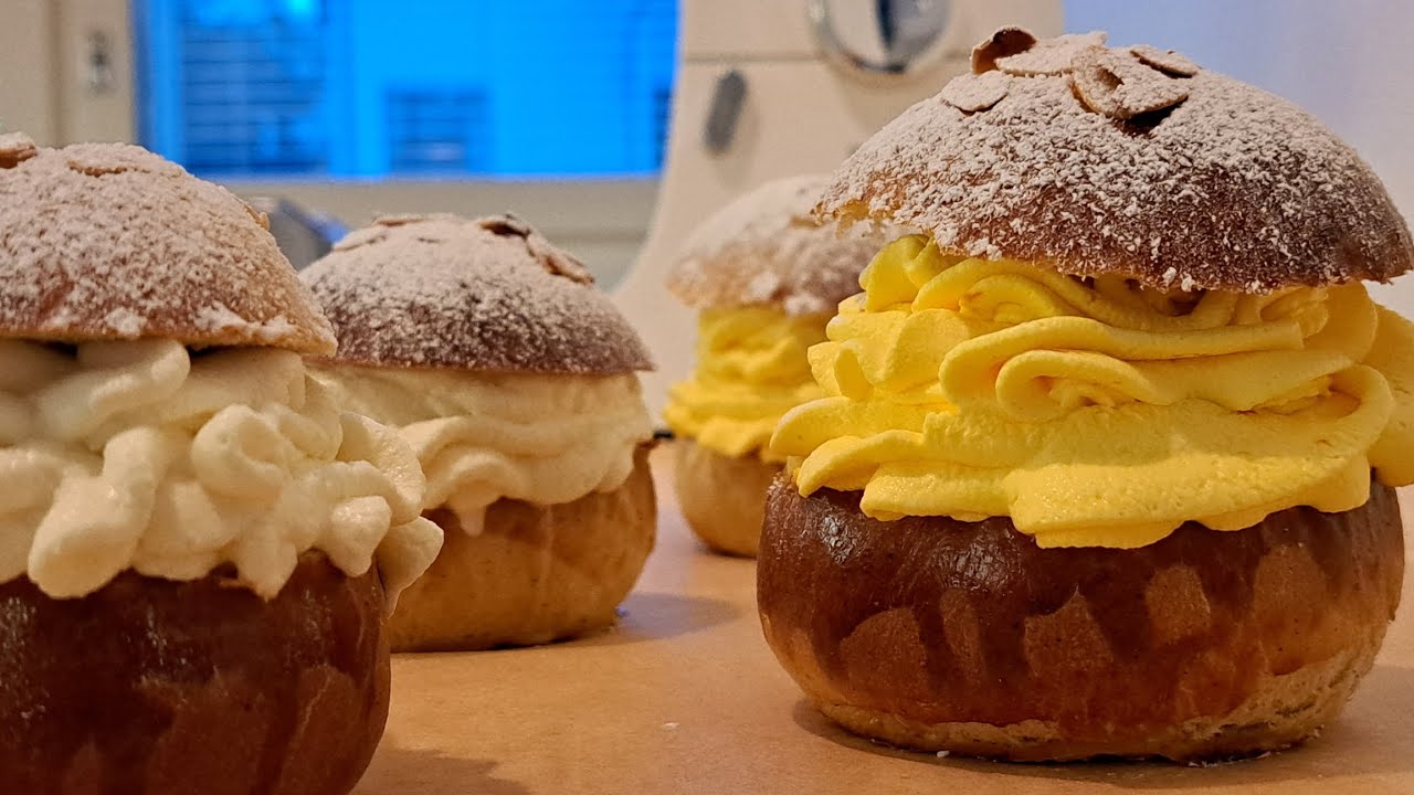 Fluffy Laskiaispulla Buns – A Taste of Finnish Winter!