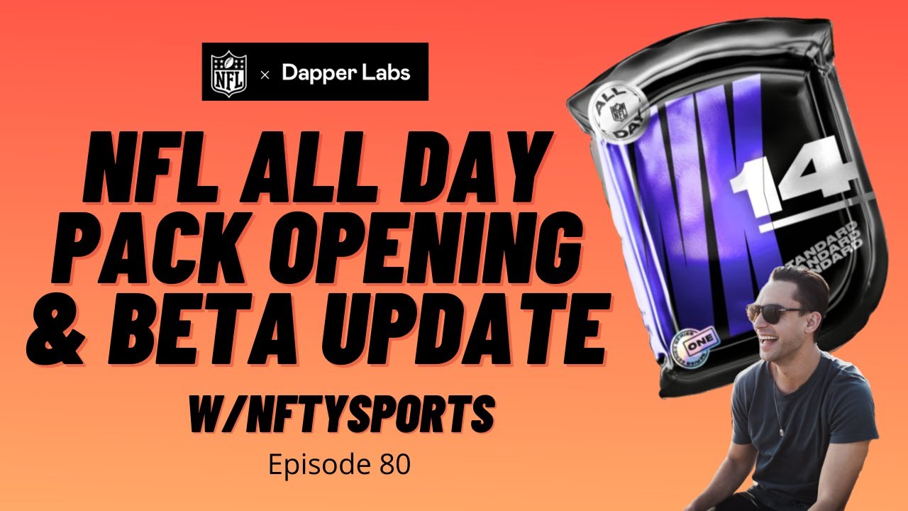 My First NFL All Day Pack Opening & Beta Updates #nflallday