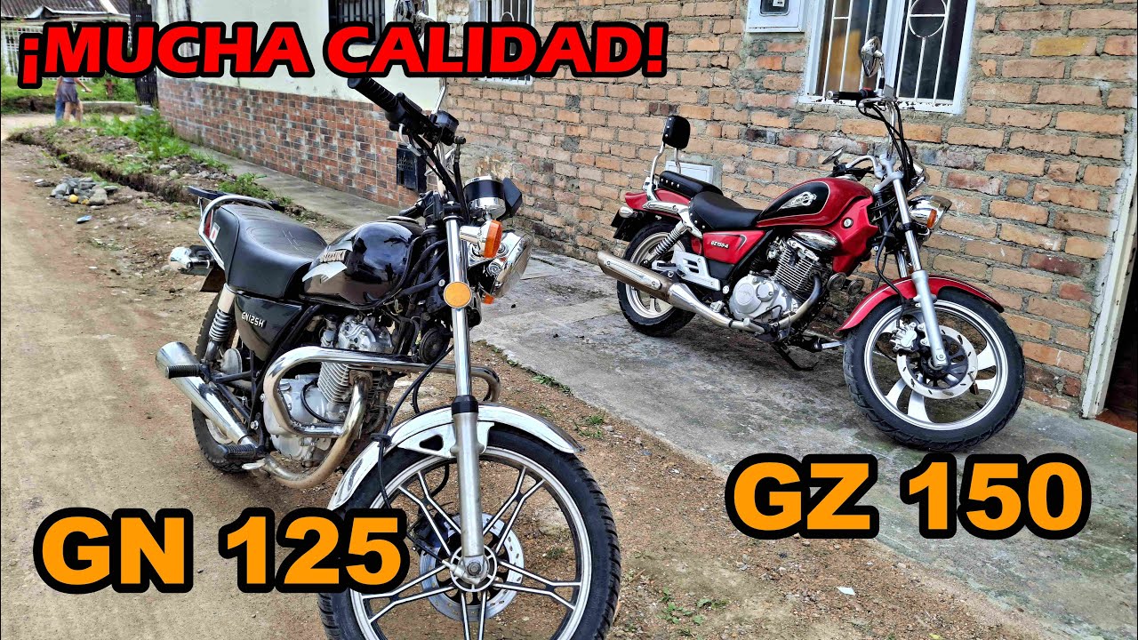 SUZUKI GN 125 Y GZ 150| DIFERENTES, PERO MISMA CALIDAD|