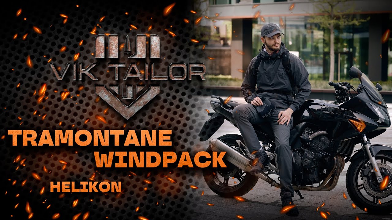 Helikon Tramontane WindPack - Moto Looks in Motion | Vik-Tailor