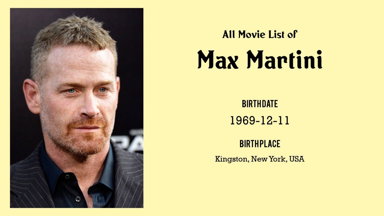 Max Martini Movies list Max Martini| Filmography of Max Martini