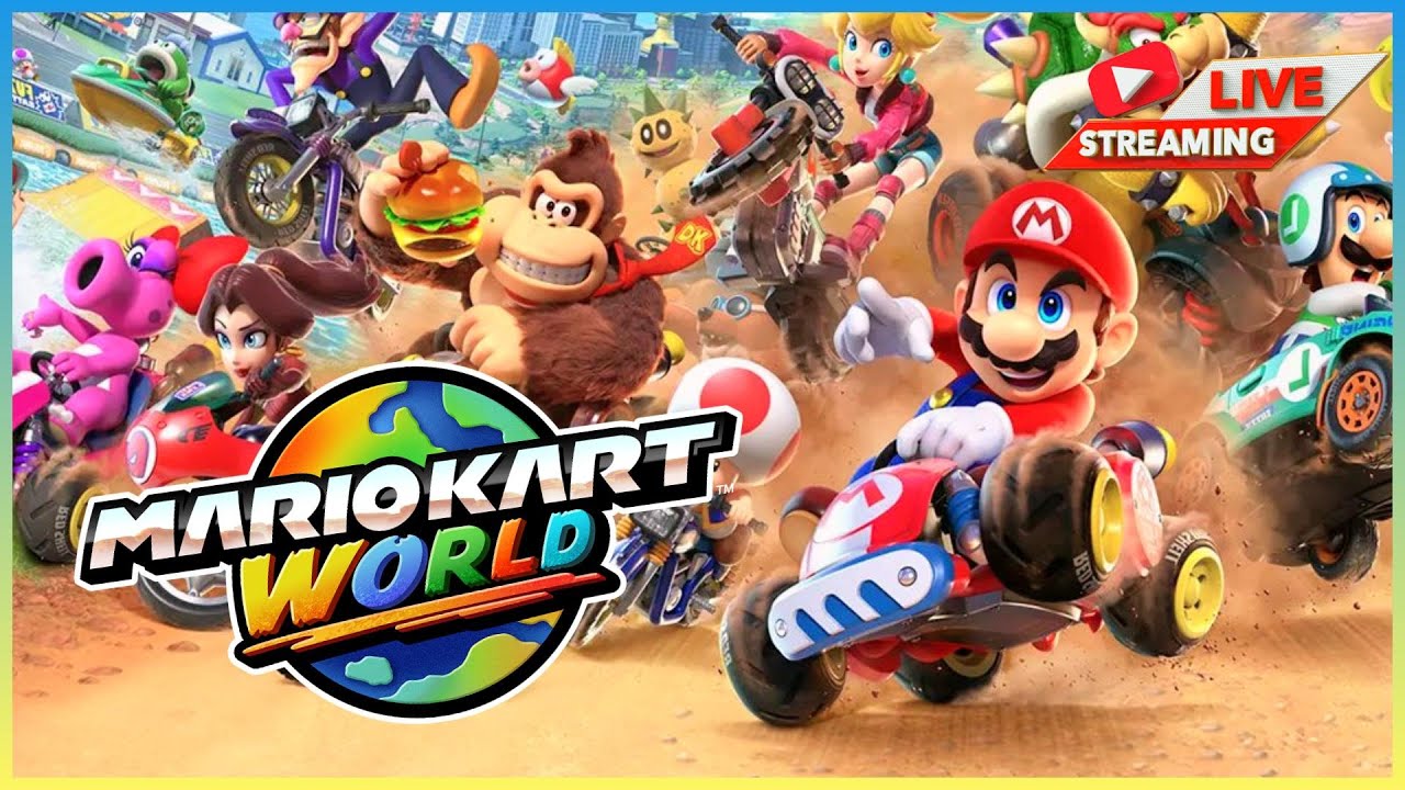 Mario Kart World EN VIVO 🔥
