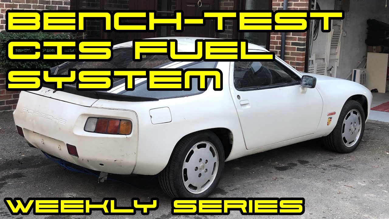 Porsche 928 episode 25 - Bench-testing CIS fuel system